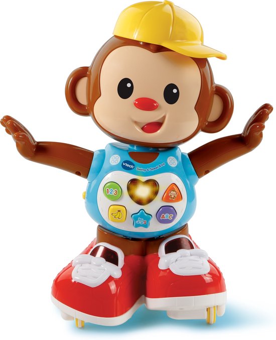 VTech Baby Swing & Speel Aap - Cadeau - Educatief & Interactief Baby Speelgoed - met Liedjes & Geluiden - 1 tot 3 Jaar van Merkloos