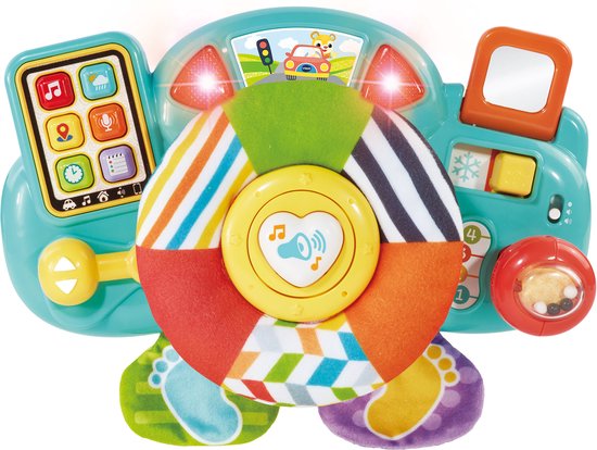 VTech Baby Toeter & Speel Stuurtje - Educatief spel van VTech