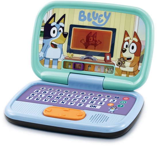 VTech Bluey Activiteiten Laptop - Educatief Speelgoed - Kinderlaptop - Nederlands Gesproken - Speelgoed vanaf 3 Jaar van Merkloos