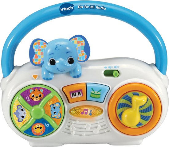 VTech Dierenvriendjes Do-Re-Mi Radio - Interactief Speelgoed - Educatief Babyspeelgoed - Baby Muziek Radio - Vanaf 6 tot 36 Maanden van VTech