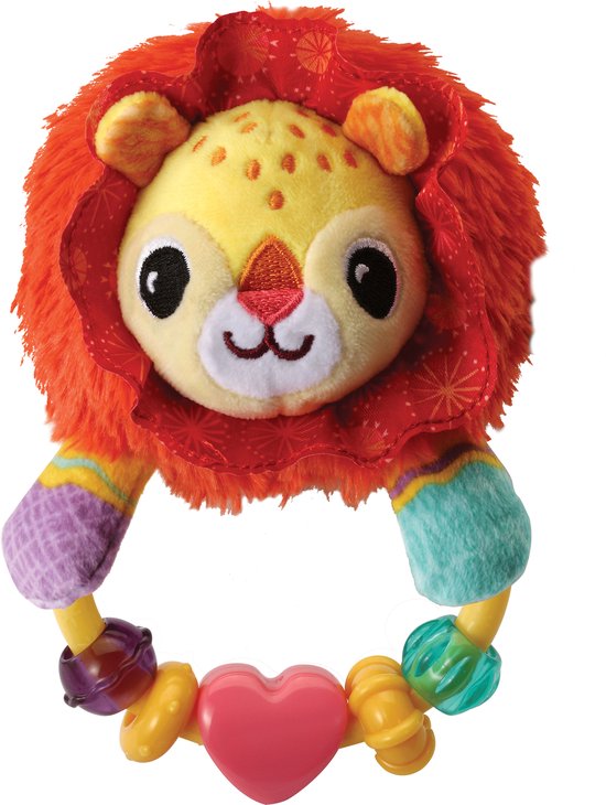 VTech Dierenvriendjes Rammelaar Leeuw - Baby Speelgoed - Bijting - Educatief Baby Speelgoed - Van 3 tot 12 Maanden van VTech