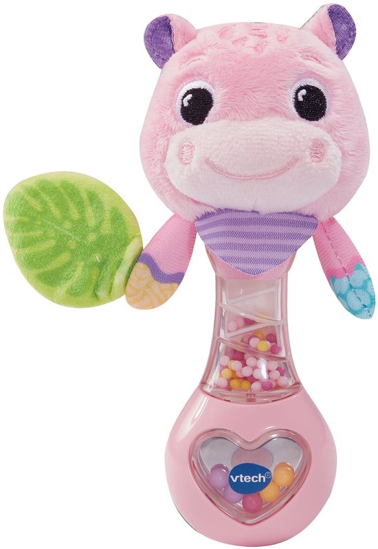 VTech - Dierenvriendjes Rammelaar - Nijlpaard Roze van Vtech