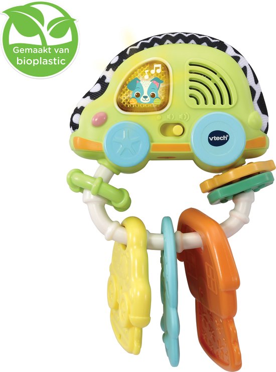 VTech Dierenvriendjes Rammelpret Sleutelbos - Educatief Speelgoed - Cijfers, Kleuren en Muziek - Van 3 tot 24 Maanden van Vtech
