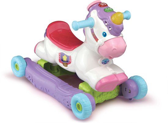 VTech Hobbel en Speel Eenhoorn - Interactief Babyspeelgoed - Leren & Muziek - Van 1 tot 4 Jaar van Vtech