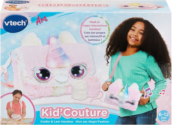VTech Kid'Couture Unicorn - Creëer & Leer Handtas - Educatief Speelgoed - Stimuleert Creativiteit - Speelgoed vanaf 6 Jaar