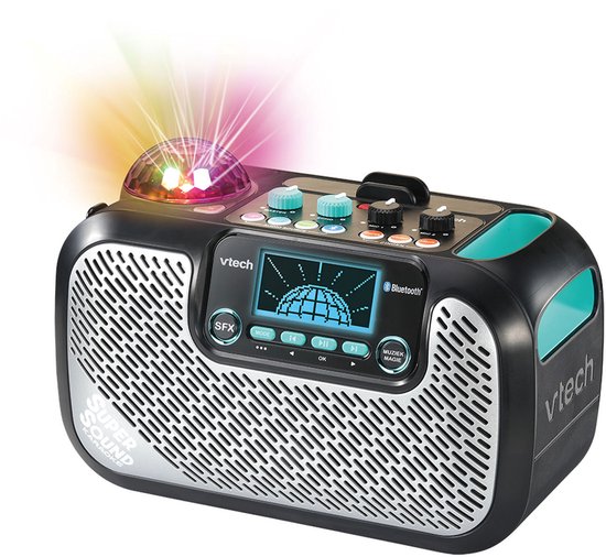 VTech KidiMusic Super Sound Karaoke - Muziek Speelgoed - Karaoke Set Kinderen - Maak Kennis met Zangtalent - vanaf 14 Jaar van Vtech