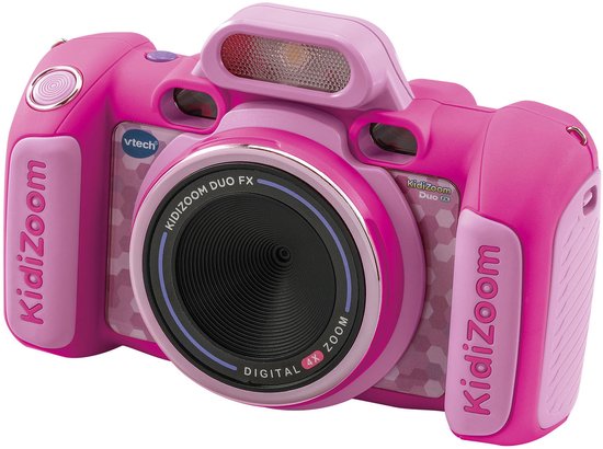 VTech KidiZoom Duo FX Kindercamera - Interactief Speelgoed - Foto's en Video's Maken - Speelgoed vanaf 4 Jaar - Roze van Merkloos