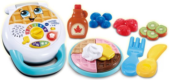 VTech Kleuter Wonderlijk Wafelijzer - Educatief Speelgoed - Interactieve Speelset voor Kinderen - Cadeau - Vanaf 1,5 Jaar van VTech