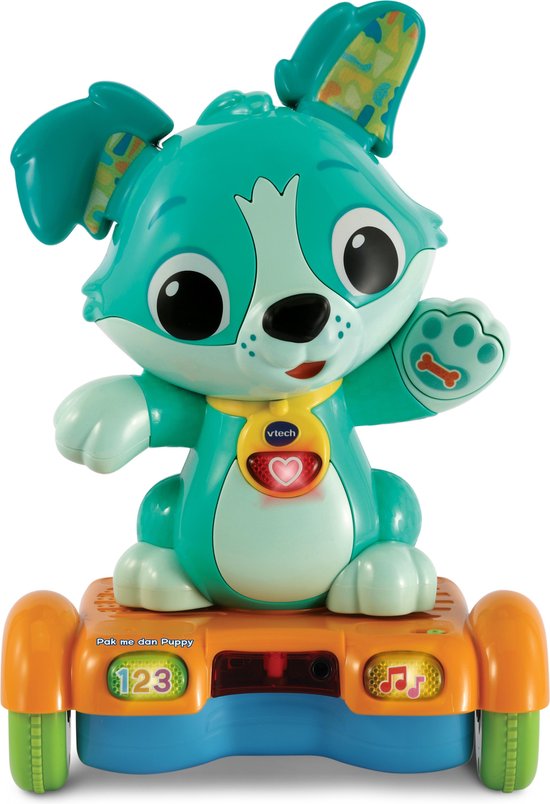 VTech Pak me dan Puppy - Cadeau - Met ingebouwde Sensors - Interactief speelgoed - 1 tot 3 Jaar van VTech
