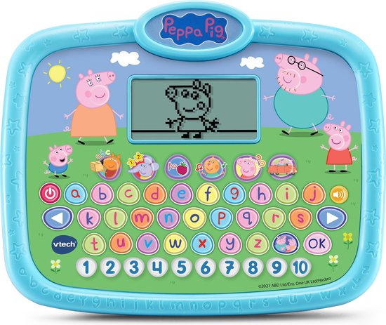 VTech Peppa Pig Tablet - Kinder Leercomputer - Educatief Speelgoed - Letters, Voorwerpen, Cijfers & Tellen van Merkloos