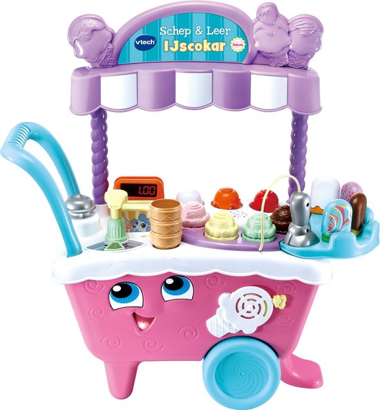VTech Schep & Leer IJscokar Deluxe - Educatief Speelgoed - IJskar