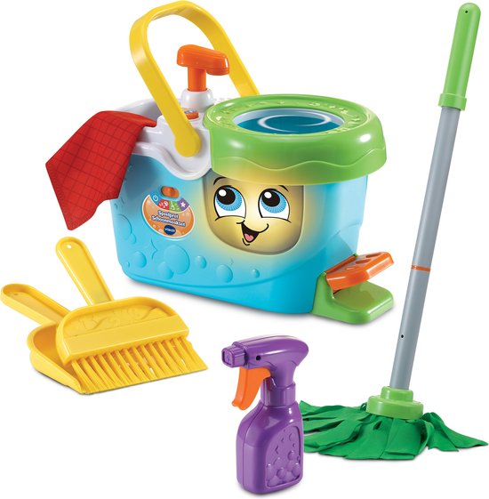 VTech Speelpret Schoonmaakset – Cadeau – Educatief Speelgoed – Kennis te maken met Cijfers en Tellen – Met Geluidseffecten – Cadeau – 3 tot 5 jaar van VTech