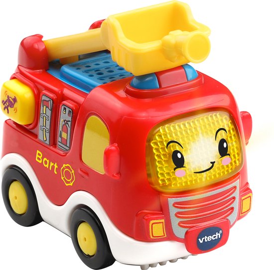 VTech Toet Toet Auto's Bart Brandweer - Speelfiguur - Educatief Baby Speelgoed - Speelgoed Auto - Cadeau - Vanaf 1 Jaar van Vtech