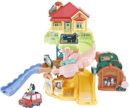 Vtech - Toet Toet Auto's Bluey - Bluey's Buurt Speelset van Merkloos