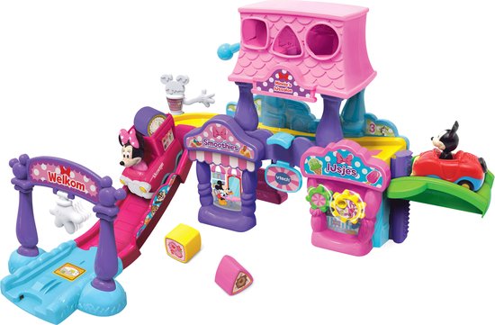 VTech Toet Toet Auto's Disney Minnie's IJssalon Speelset - Interactief Speelgoed - Educatief Babyspeelgoed - Vanaf 1 tot 5 Jaar van Vtech