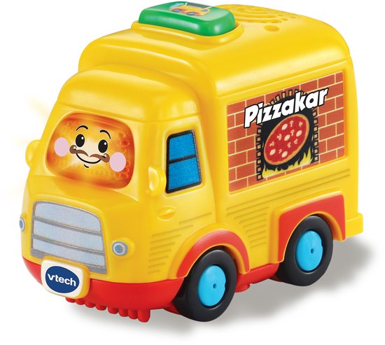 VTech Toet Toet Auto's - Pelle Pizzakar - Interactief Speelgoed - Speelgoed Auto - Nederlands Gesproken van Vtech