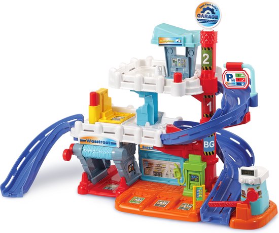 VTech Toet Toet Auto’s Pro Series Garage - Interactief Speelgoed - Met Licht- en Geluidseffecten - 1 tot 5 jaar van Vtech