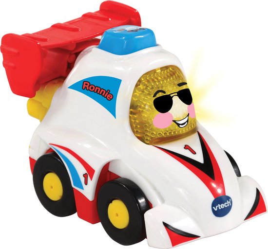 VTech Toet Toet Auto's Ronnie Raceauto - Educatief Baby Speelgoed - Interactieve Speelgoed Auto - 1 tot 5 Jaar van VTech