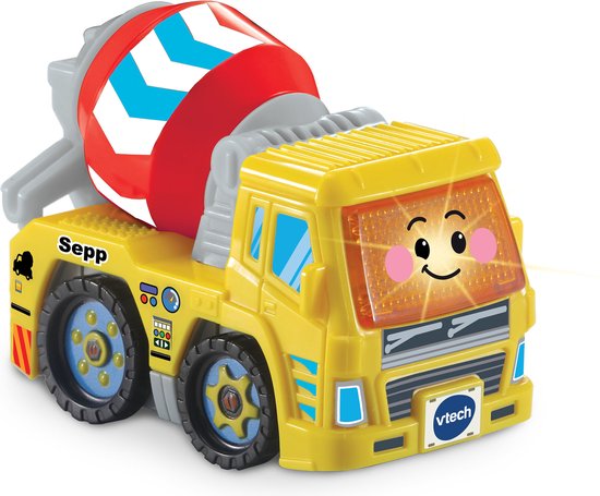 Vtech Toet Toet Auto's Sepp Cementwagen - Interactief Speelgoed - Speelgoed Auto - Educatief Baby Speelgoed - Vanaf 1 tot 5 jaar van VTech