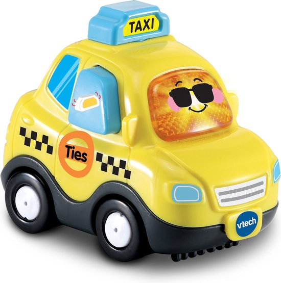 VTech Toet Toet Auto’s Ties Taxi - Speelgoed Auto - Speelfiguur - Interactief & Educatief Speelgoed - Licht- en Geluidseffecten – 1 tot 5 Jaar van VTech