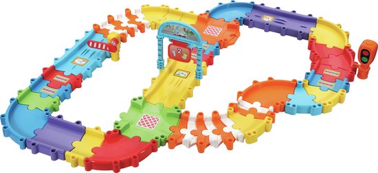 VTech Toet Toet Auto's Wegdelen Combi Deluxe - Educatief Babyspeelgoed - 1 tot 5 Jaar van Vtech