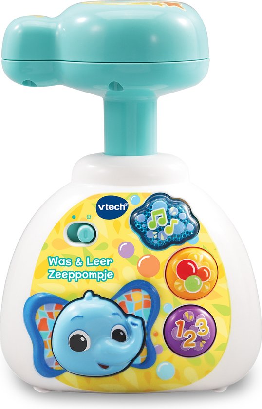 VTech Was & Leer Zeeppompje - Educatief & Interactief Speelgoed - Licht & Geluidseffecten - 1 tot 3 jaar van VTech