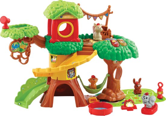 VTech Zoef Zoef Dieren Ontdek & Speel Boomhut – Educatief Speelgoed - Licht- en Geluidseffecten – Cadeau - 1 tot 5 jaar