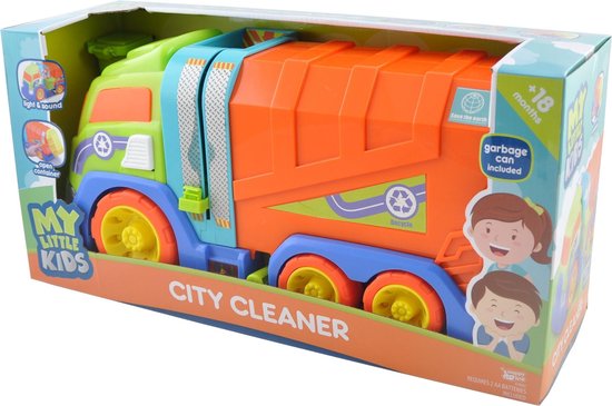 Vuilniswagen 18m+ van Green Toys