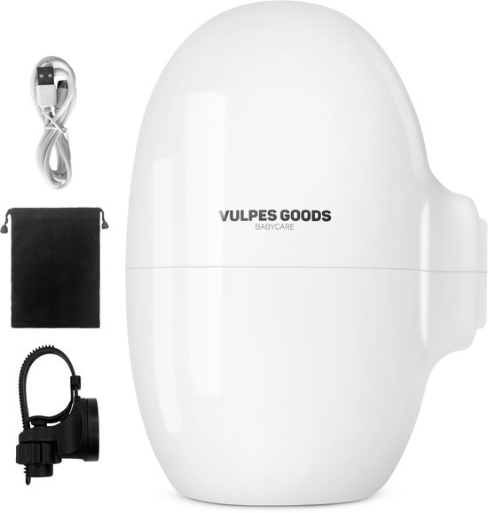 Vulpes Goods® BabyCare - Baby Rocker voor Kinderwagen - Baby Swing - Babywipstoel - Automatisch Schommelen - Incl. Reistas & E-Book - PRO Versie van Vulpes Goods®