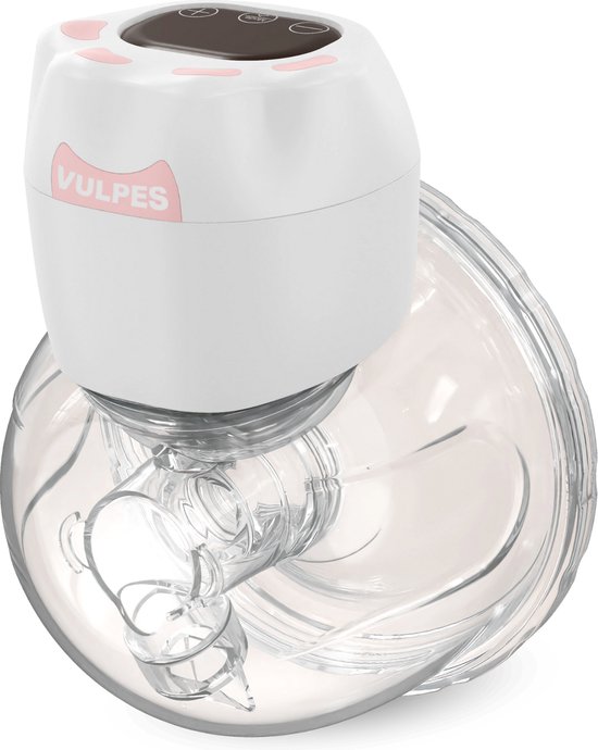 Vulpes Goods® BabyCare - Handsfree Borstkolf - Elektrische Draadloze Borstkolf - Draagbaar – Elektrische Kolf - Incl. 30 Moedermelkbewaarzakjes, Borstvoeding informatie, Reistas & Borstschildverkleiners van Vulpes Goods®
