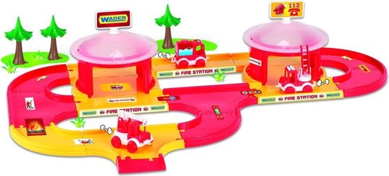 Wader Kids Cars 3D Brandweer van Wader