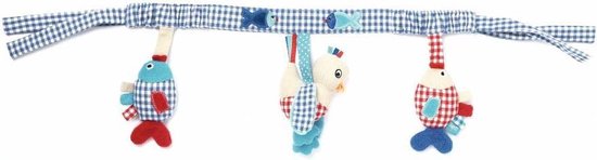 Wagenspanner Vogeltje Blauw van Little Dutch