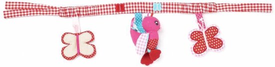 Wagenspanner Vogeltje Roze van Little Dutch