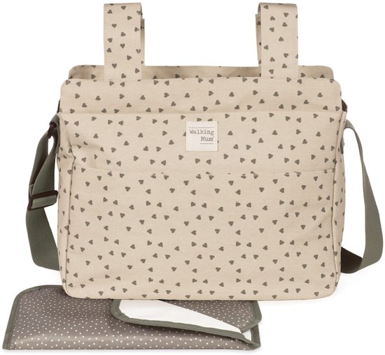 Walking Mum - Luiertas poppy van Merkloos