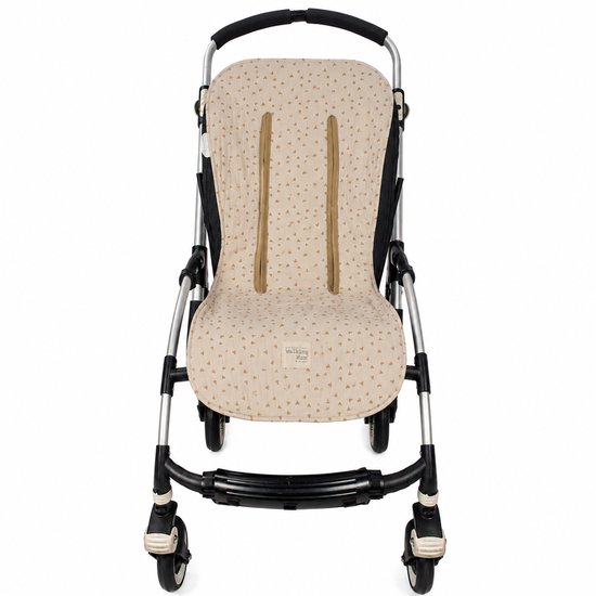 Walking Mum - Universeel zitje voor kinderwagen en buggy, geschikt voor baby's - Kameel Taille unique