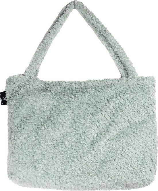 Wallabag Sharpa Soft Green van By-Boo