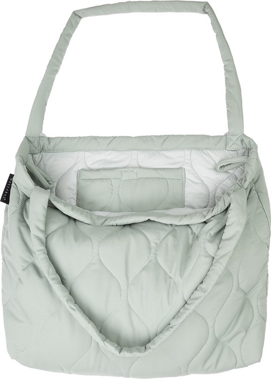 Wallabag Snow Matelasse Green van Pottery Barn
