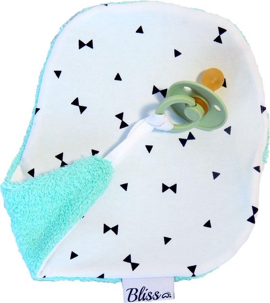 Wallabiezzz Speendoekje - Speenknuffel - Baby - Knuffeldoekje - Mintgroen van Wallabiezzz