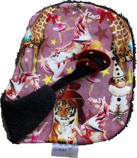 Wallabiezzz Speendoekje - Speenknuffel - Baby - Kraamcadeau - Circus van Wallabiezzz