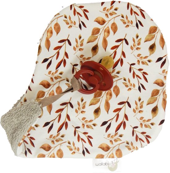 Wallabiezzz Speendoekje - Speenknuffel - Baby - Kraamcadeau - Cognac van Wallabiezzz