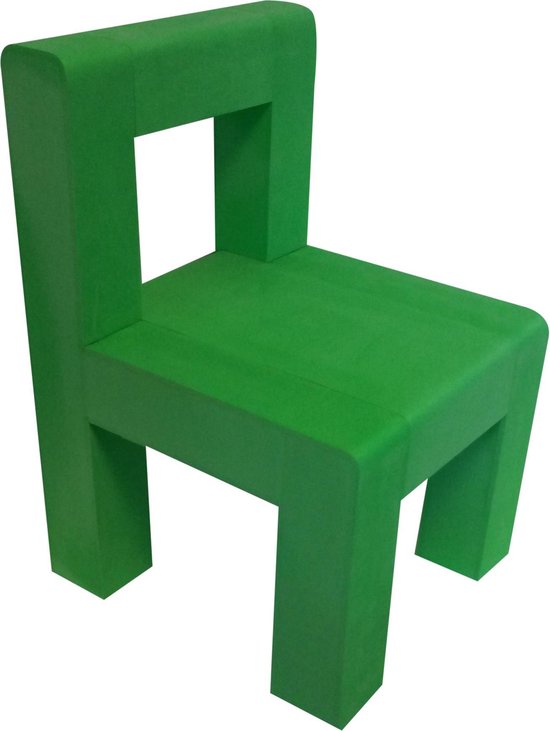 Walou Set Van 2 Kleuter Stoelen - Groen van Merkloos