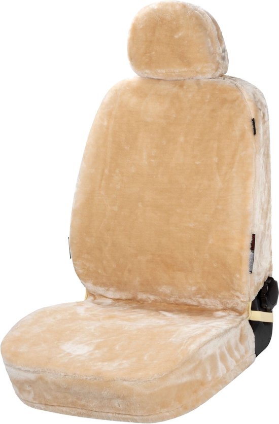 Walser Autostoelhoes Teddy - imitatiebont - beige van Walser