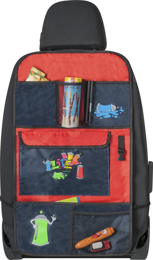 Walser Kinder Organizer Graffiti blauw van Walser