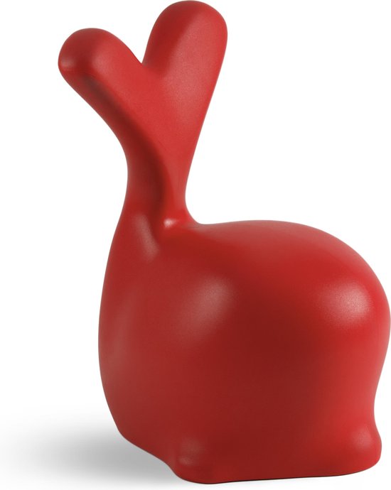 Walvis stoeltje Rood / Whalechair Red - Design kinderstoel Werkwaardig van Werkwaardig