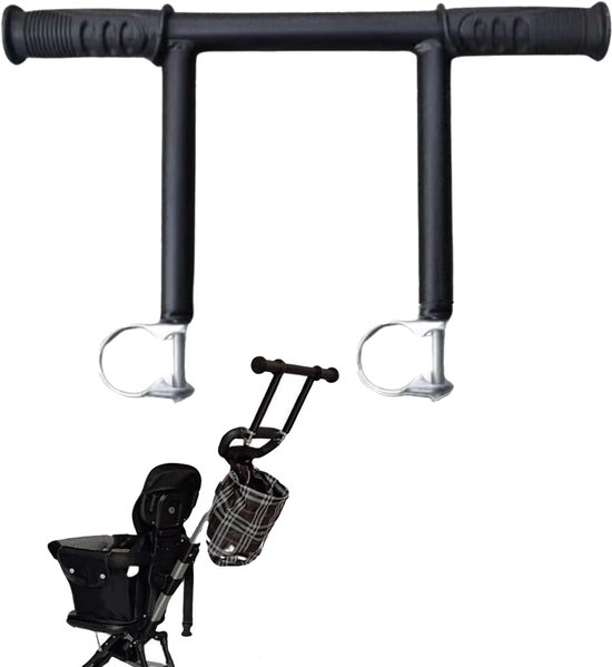 Wandelwagen Handvat Extender, Universele Wandelwagen Handvat Extension Bar Kinderwagen Handvat, Verstelbare Kinderwagen Armsteun Bar Kinderwagen Vervoer Accessoire van Tooeecy