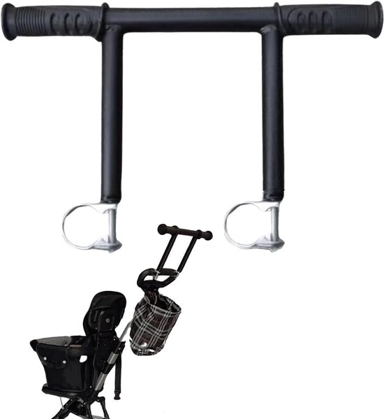 Wandelwagen Handvat Extender, Universele Wandelwagen Handvat Extension Bar Kinderwagen Handvat, Verstelbare Kinderwagen Armsteun Bar Kinderwagen Vervoer Accessoire