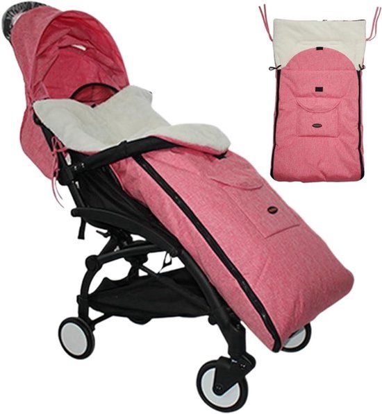 Wandelwagen Voetenzak - Kinderwagen Slaapzak - Warme Uitstapjes - Pluche Voering - 93x43 cm - Stijl 1