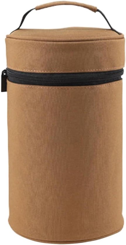 Wandelwagenwanten - Handwarmers kinderwagen - Warmte buiten - Scheurbestendig materiaal - 15x25cm - Bruin