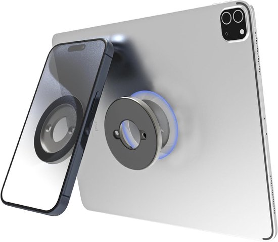 Wandhouder, [Upgrade 2-pack], Tablethouder met kleefbasis en boorbasis, Telefoonhouder voor keuken/thuis/kantoor, voor 4-12,9 inch telefoon en tablet, iPad Pro/Air, iPhone etc.