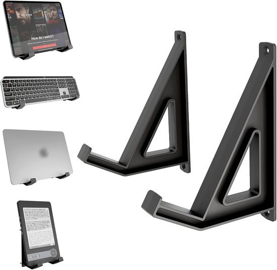 wandhouder voor tablets, toetsenborden, laptops en e-readers